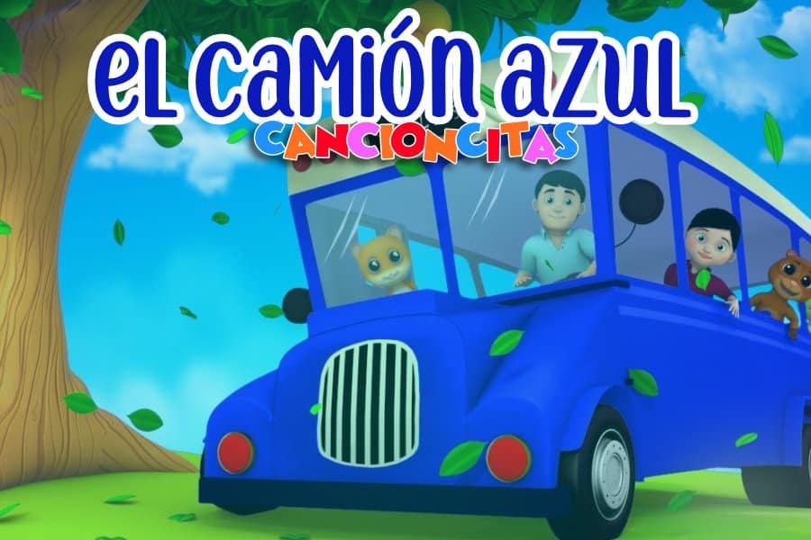 cancion camion azul